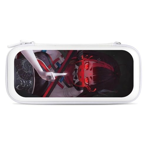 Nintendo SwitchΉ UUki n[hP[X Aj m̏̎q Switch / SwitchL@elfΉ ϏՌ hh Sʕی ^ e LOP[X Q[J[h 15[ White-style