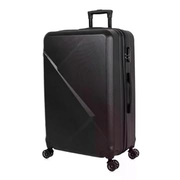 Mala de viagem média Sparta Preta Swiss Move