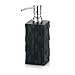 Produktbild kela Seifenspender Angers aus Poly in dunkelgrau, Plastik, 19 x 6.5 x 6.5 cm
