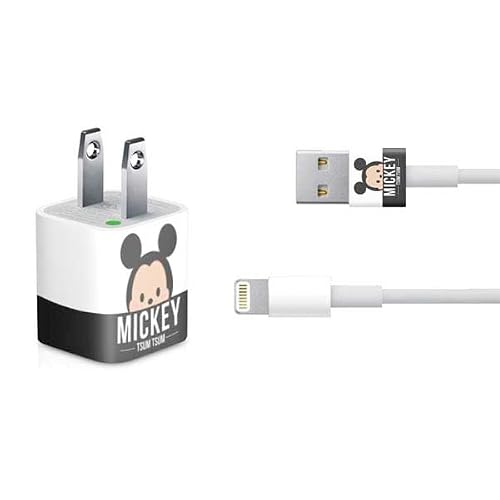 Skinit Decal Other Skin Compatible with iPhone Charger (5W USB) - Officially Licensed Disney Tsum Tsum Mickey Mouse Design