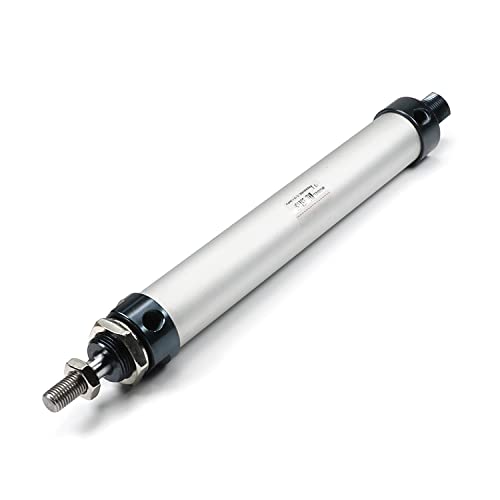 Othmro Air Cylinders Mal Penumatic Air Cylinders Aluminium Alloy Small Air Cylinders For Pneumatic And Hydraulic Systems Mal25*(500-25) (Mal25X150) #TOP27