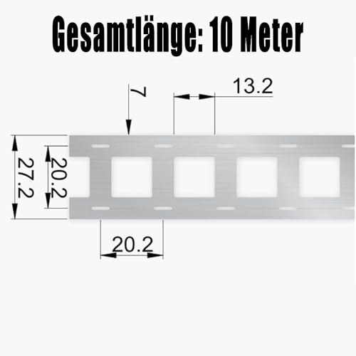 Nickelband, 0,15 * 27.2mm 10M Nickel Streifen Band,für 18650-Batterien Punktschweißband,Nickelstreifen-Lithium-Batteriepack,DIY 18650 Akkupack,Entfernung 20.2mm