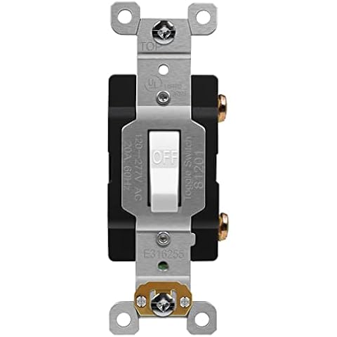 ENERLITES 20 Amp Toggle Light Switch Cover