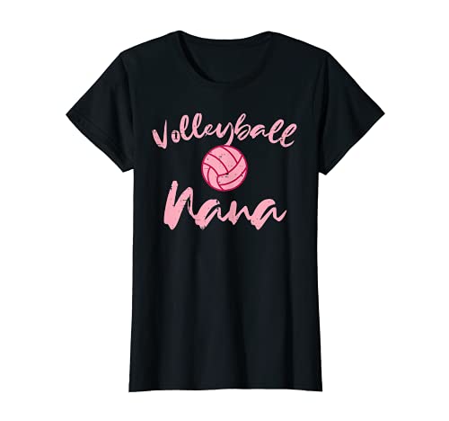 Mujer Volleyball Nana Cute Mom Grandmother Sports Grandma Women Camiseta