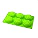 X-haibei Stampo Tondo In Silicone Per Cioccolato E Sapone: Mini Stampo Da 3,8 X 2 Cm Per Ospiti E Bomboniere (FDA Standard) - 3