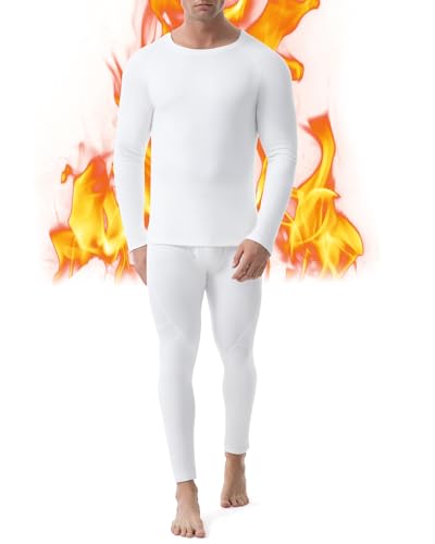 Runhit Long Johns Thermal Underwear for Men Cold...