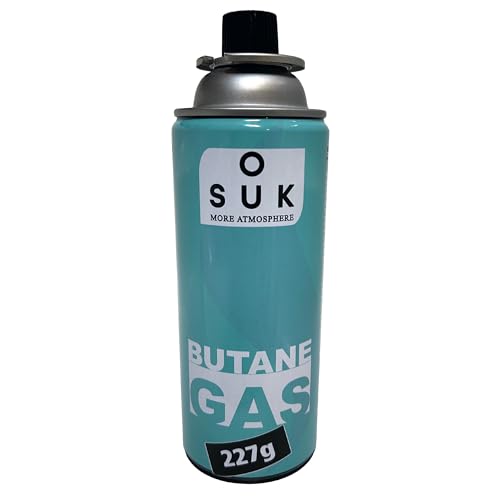 SOUK ONE 28 cartuchos de gas de 227 g, tipo MSF-1a, válvula de bayoneta, estufa de camping, calentador de gas, cartucho de gas butano para camping