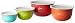 Fiesta 8 Piece Mixing Bowl Set with Lids, Mixed
