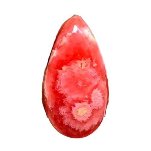Rhodochrosite naturelle poire pour créer votre bague et pendentif DIY