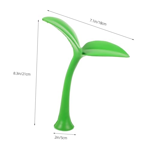 Autocollant 3D voiture arbuste vert pour pare-chocs sans déformation - 2