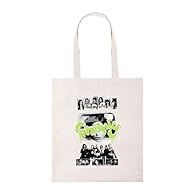 Hand printed in UK Versatility of multi-functionality: May be used as a beach bag, University bag, shopping bag, party bag, holiday bag, holiday bag, teacher bag, trips bag, library bag, book bag, birthday bag, bride bag, gift bag, giveaway bag, cand...