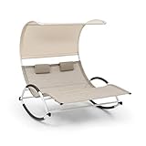 Diseño único: Gracias a la forma ergonómica y al balanceo relajante, cada descanso en la mecedora ayuda a regenerarse y brinda espacio suficiente para dos personas en la superficie de reposo Duo Design .