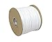 Pacer Duplex Cable, 14 AWG, 500 ft, White (Red/Black)