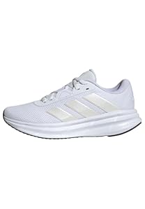 adidas Mujer Galaxy 7 Running Shoes, Cloud White/Zero Metalic/Core Black, 40 EU