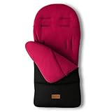 Ajustement universel : harnais réglable à 3 et 5 points pour poussette, poussette, landau. Il peut également être utilisé comme couette et fermeture éclair. La chancelière de poussette peut être utilisée comme couverture arrière comme coussin de coussin par temps chaud.