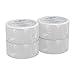 Dixie Basic 8.5 Inch Light-Weight Paper Plates By GP PRO, White, 500 Count (125 Disposable Plates Per Pack, 4 Packs Per Case), DBP09W