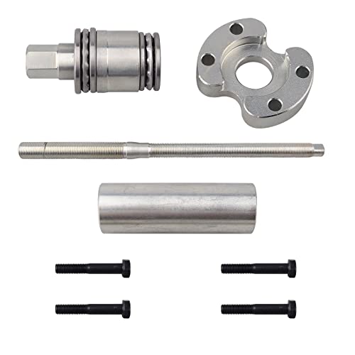 Crankshaft Pulley Puller Set, Crankshaft Damper Pully Removal Install Tool Compatible With Jaguar Land Rover 3.0Lt (V6) 5.0Lt (V8) #TOP3