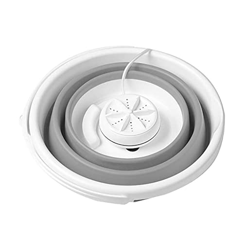 Foldable Travel Washer Poratble Washing Machine 4 Gear For W/Foldable Tub For Baby Clothes Underwear Sock For Travel Travel Washer