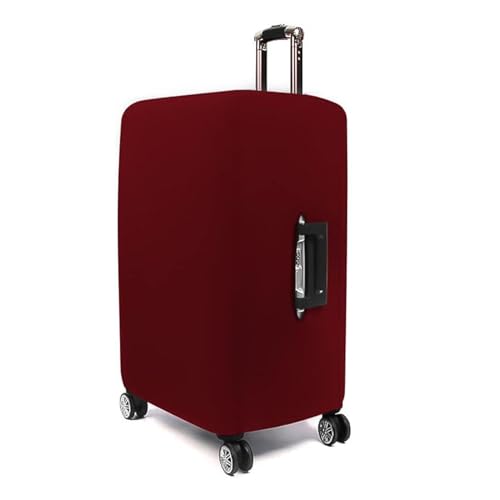 YYUEZHI Housse Valise Cabine Rouge Housse De Valise Trolley Anti-PoussièRe Couvre-Bagages Avec Sangles Protege Valise De Voyage Soute Pour Housse De Valise De Voyage De 29 à 32Pouces, Rouge