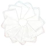 ガーゼハンカチ 赤ちゃん 12枚 セット 洗うとふわふわになるガーゼハンカチ ダブルガーゼ ベビー 綿100％ 30 × 30 cm