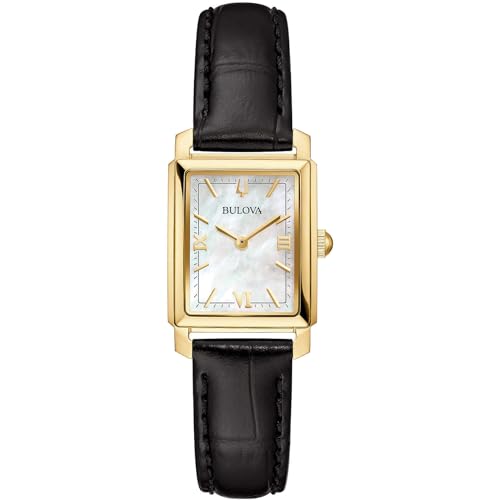 Bulova Orologio Al Quarzo Donna Sutton Tank Ladies trendy cod. 97L173