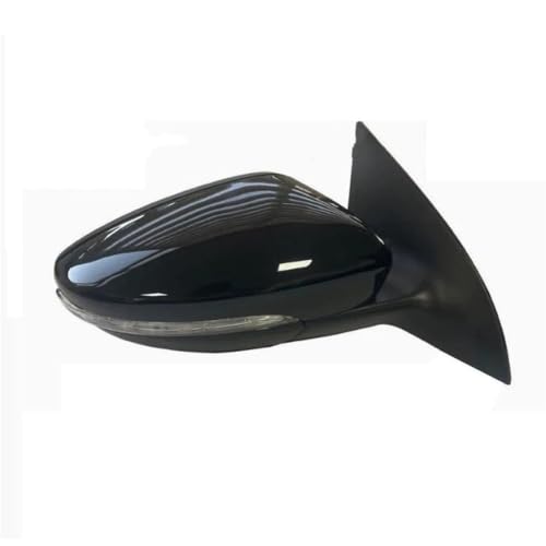 Rétroviseur extérieur noir droit manuel pour VW Golf 6 2010-2013