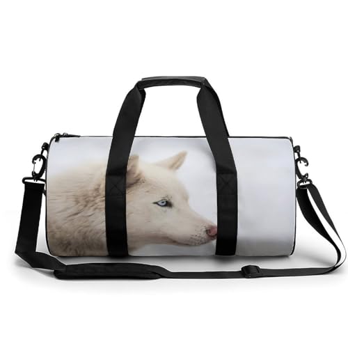 Sac de voyage Chien Husky grand compartiment gym et duffel bag