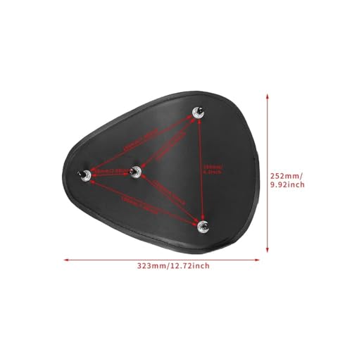 Funda De Cojín para Asiento Motocicleta Personalizada para Chasis Bobber Chopper 6
