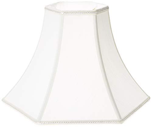 Royal Designs, Inc. DS-90-12WH Royal Designs Hexagon Bell Designer Lamp Shade cover