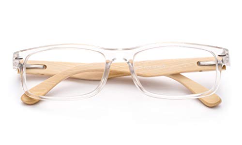 Image of Newbee Fashion-Clear Lense Glasses Men Women Fashion Clear Lens Glasses Frame Non Prescription Rectangular Frame