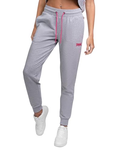 Legging Lonsdale London femme gris résistant aux squats et non transparent