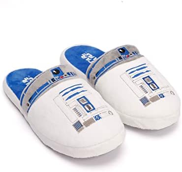 Star Wars Slippers Mens Yoda Jedi OR R2D2 Slip On House Shoes Loafers 11-12 UK | Image 3