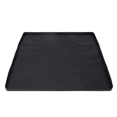 Tapis de machine à laver sous réfrigérateur silicone noir