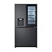 Produktbild LG GMG960EVJE Multi-Door mit InstaView, Eis-, Crushed Ice- und Wasserspender, 635 L Kapazität, Fensteranschluss, Essence Black Steel