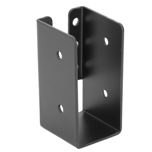 Percha oculta compacta de metal de 5 x 9,3 cm para instalación de vigas 6