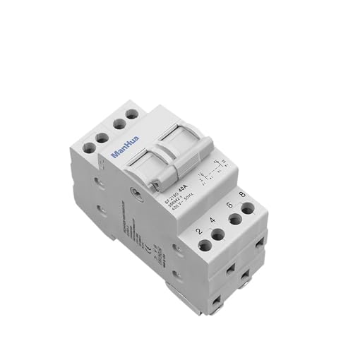 Commutateur de transfert 40A triphasé SF 219G inverseur modulaire 3 positions I-0-II de tableau