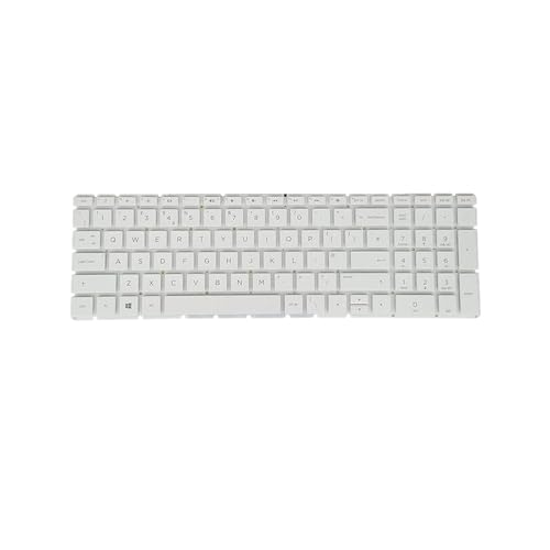 Teclado HP 17-ac000 negro de alta precisión con tacto premium y distribución UK English