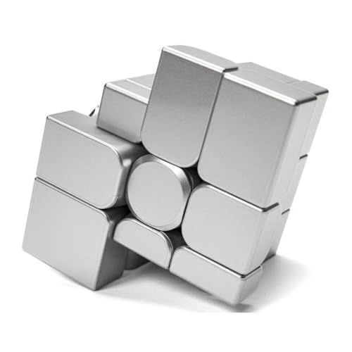 Image of MoYu Mirror Cube 3x3 V2 Magnetic Ball-Core Shape Mod | Silver UV Coated Finish & Auto-Alignment | Premium Stability, Smooth Turning & Anti-Pop Mechanism