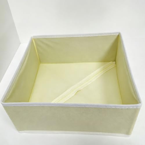 4 Pack Large Drawer Organiser, Foldable Wardrobe Storage Boxes - Image 4