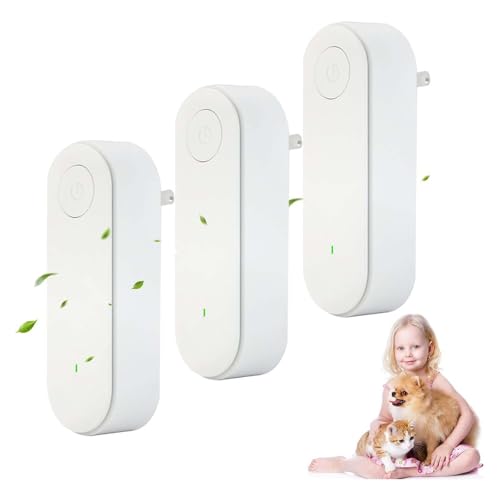 Claiiru Air Purifier, Ionic Air Purifier Plug In Uk Portable, Ionic All-In-One Air Purifiers, Mini Portable Negative Ion Generator for Home, Filter-Free Purifier (3)