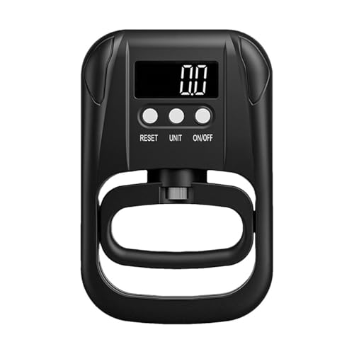 Dinamómetro, Probador de fuerza de agarre de 265 libras/120Kg, dinamómetro de agarre electrónico for Fitness, dinamómetro de mano Digital, medidor de fuerza de agarre inteligente para mediciones preci