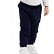 100% Baumwolle Babyhosen Kinderhosen | 2 er-Pack Lässig Sweathose Weiche und Bequeme Babykleidung für Jungen und Mädchen (3-4 Jahre, Marineblau – Khaki)