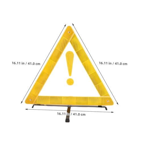 Triangle de signalisation pour panne eviter le suraccident sur route - 5