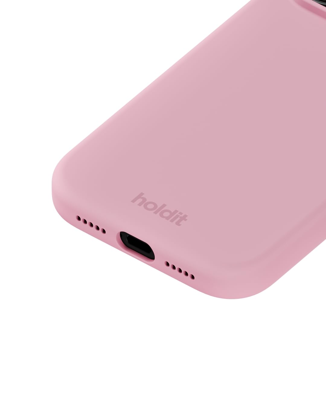 Etui Holdit Silicone Case do iPhone 17 Pro różowy