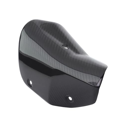 Protector de escape para Yamaha R1 y R3 en color negro de alta resistencia