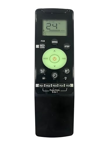 Image of Upix AC Remote No. 235A (No Backlight), Compatible /Replacement for Carrier AC Remote Control (Exactly Same Remote Will Only Work)