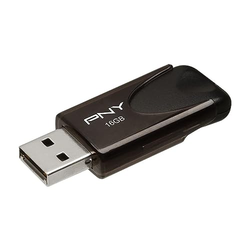 Clé USB 2.0 PNY Attaché 16 Go noire modèle P-FD16GATT4-GE pour ordinateur