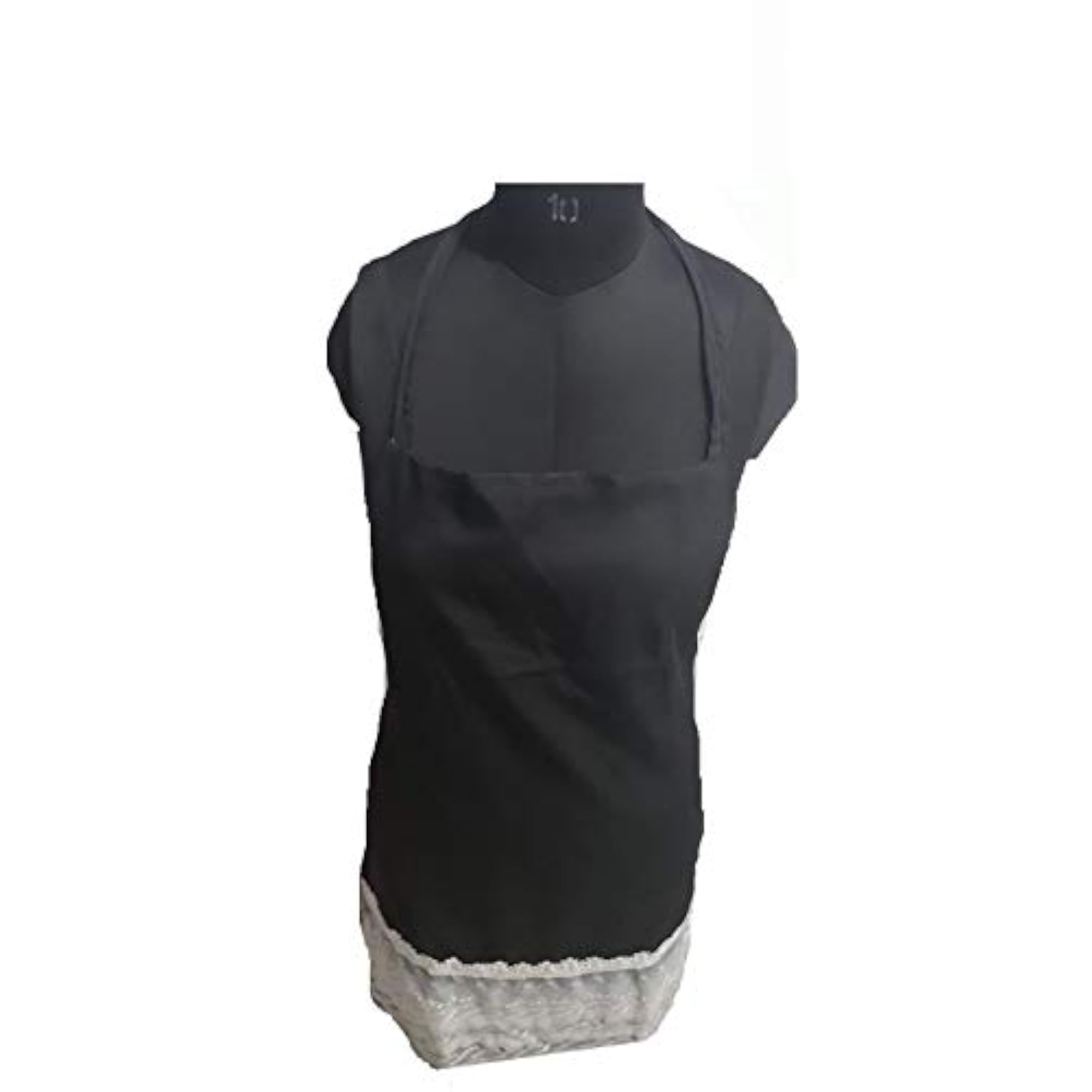 Hand Stitched Cotton Apron with Hand Painting