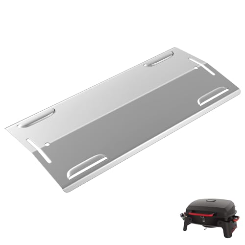 BMMXBI Heat Plate Replacement Parts for Megamaster Grills 1 Burner 820-0065C Portable Gas Grill, Stainless Steel Flame Tamer Heat Tent Parts for Megamaster 820-0065C Grill Accessories, 1-Pack