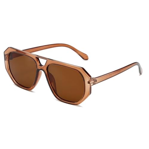 Lunettes de soleil double pont anti-fatigue oculaire monture large protectrice